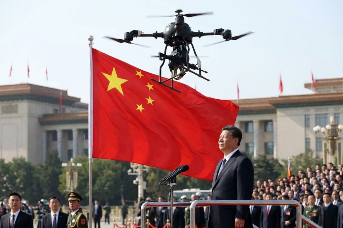 drone na guerra urbana pressiona Taiwan: enxames autônomos ampliam risco e reduzem comando humano no novo cálculo militar do Pacífico.