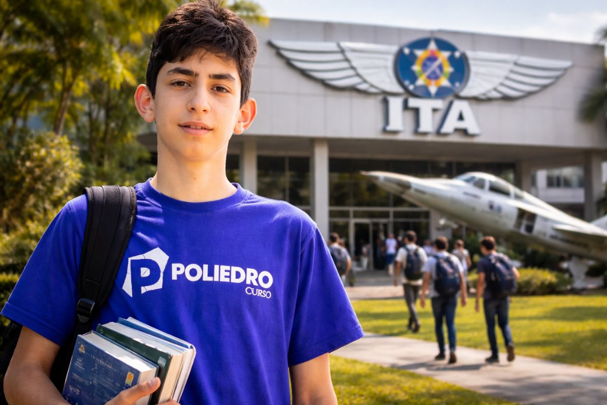 estudante de São José dos Campos passa no ITA aos 15 e conta rotina, estratégia e mudanças do vestibular para entrar em Engenharia Aeronáutica.
