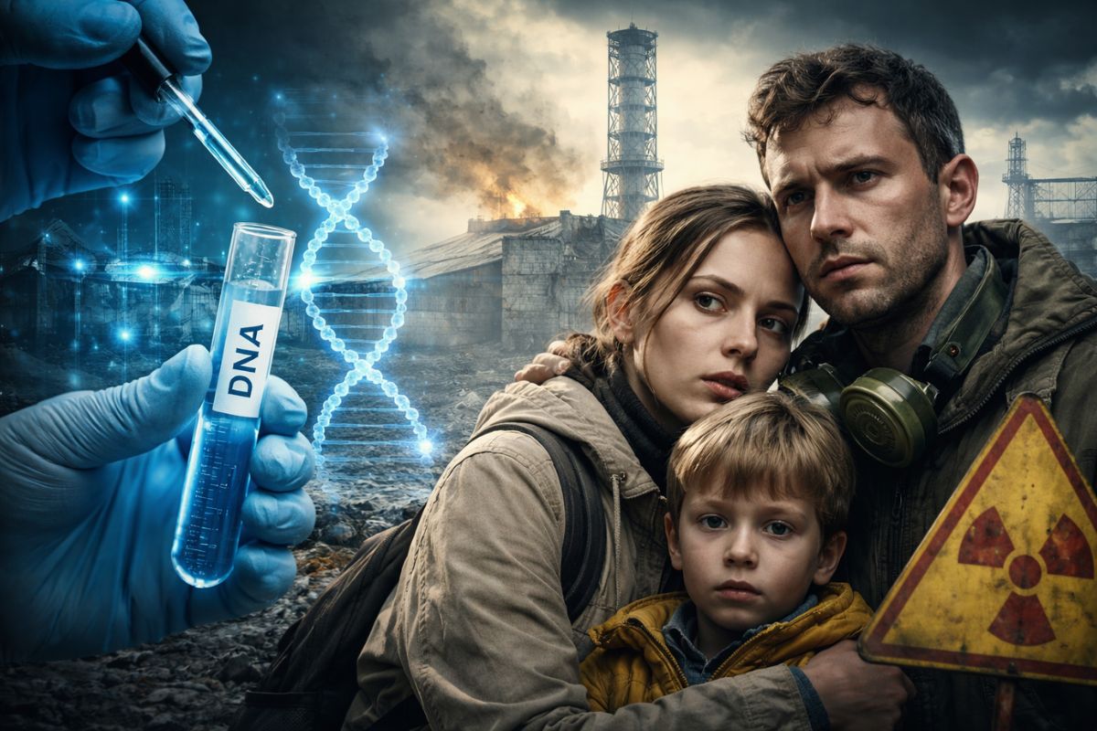 Chernobyl revela como radiação ionizante afeta DNA e mutações em descendentes décadas após o acidente