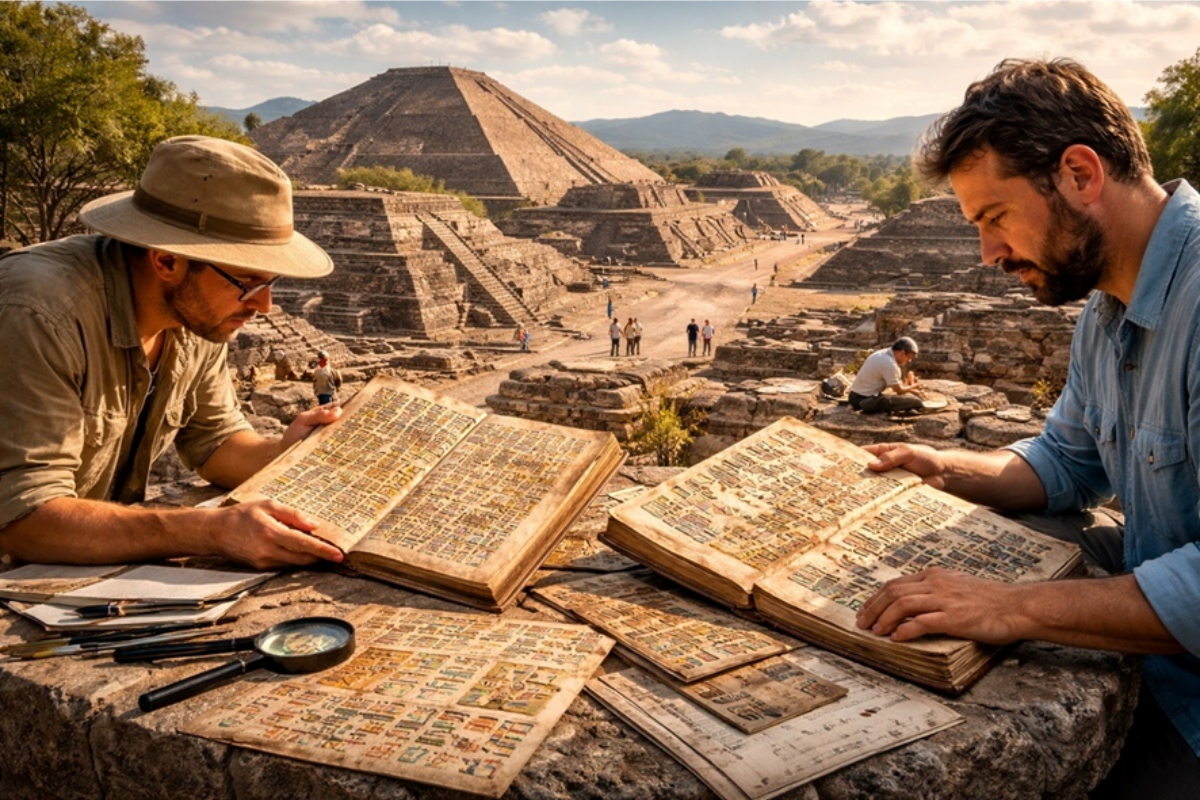 Pesquisadores da Universidade de Copenhague apontam língua falada em Teotihuacan no México Central há quase 2 mil anos, estudo analisa cerca de 300 registros e pode mudar entendimento sobre origem do náuatle