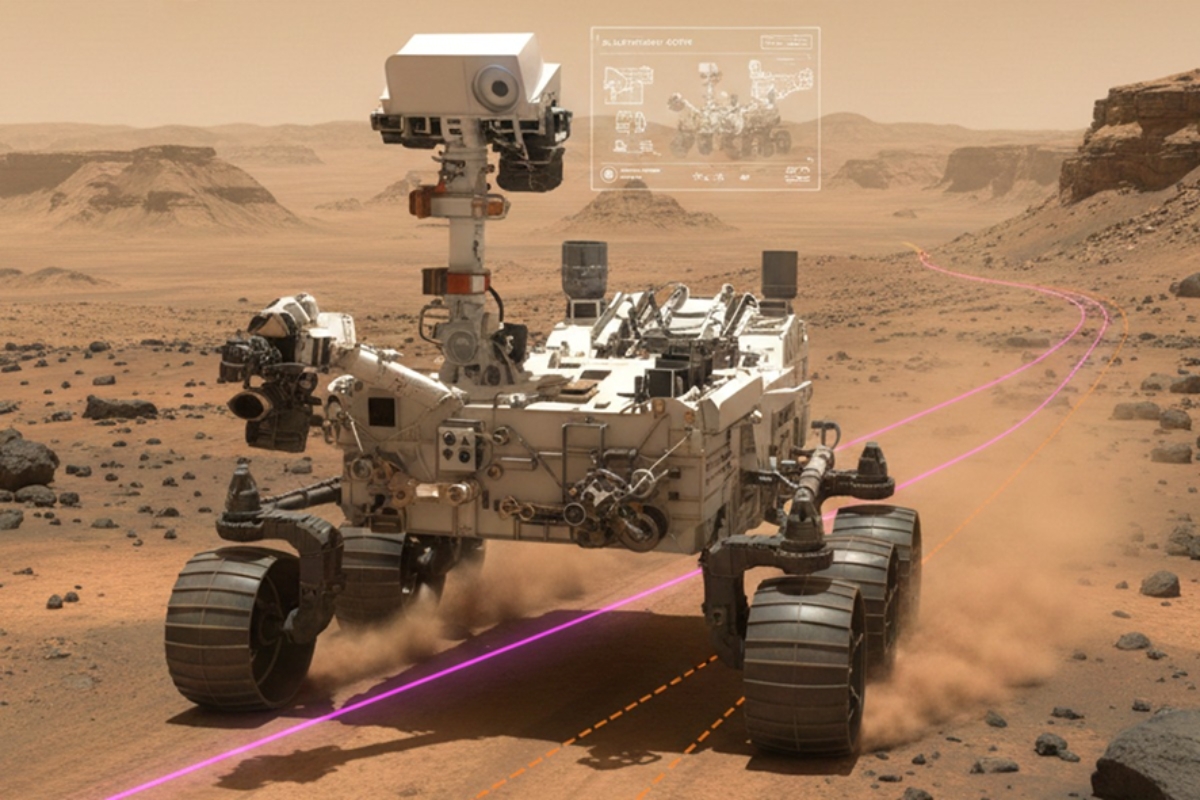 Inteligência Artificial em Marte: como a navegação autônoma está guiando o robô explorador da NASA para encarar qualquer tipo de terreno