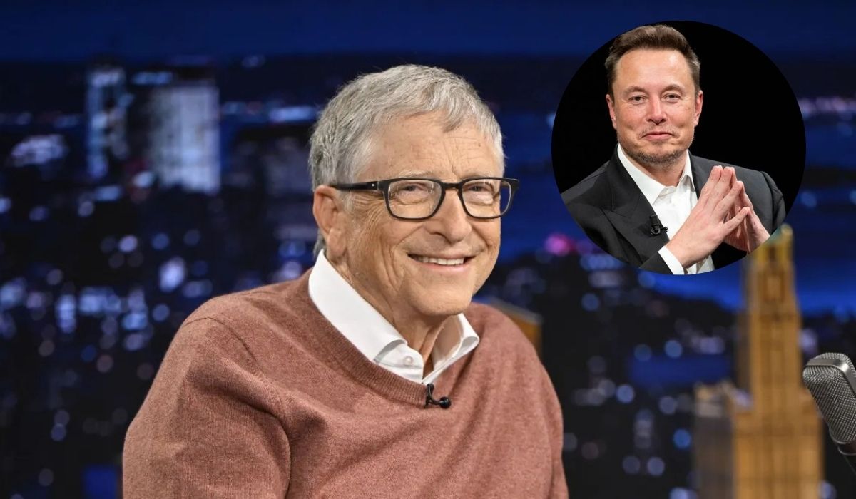 Bill Gates anunciou que vai doar 99% da fortuna à filantropia e encerrar a Gates Foundation em 2045, em meio a cortes na ajuda internacional. (Imagem: Colagem/Reprodução)