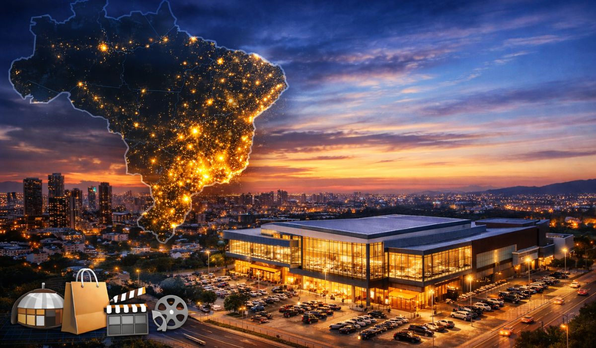 Brasil deve ganhar 11 novos shopping centers em 2026, segundo a Abrasce, com dados de ABL, cidades e recorde de faturamento em 2025. (Imagem: Ilustrativa)
