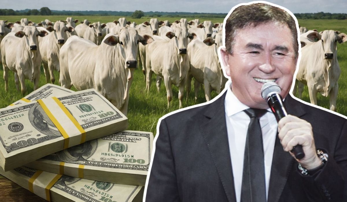 Amado Batista completa 75 anos com fortuna estimada em R$ 1 bilhão e faturamento milionário no agronegócio com criação de gado.