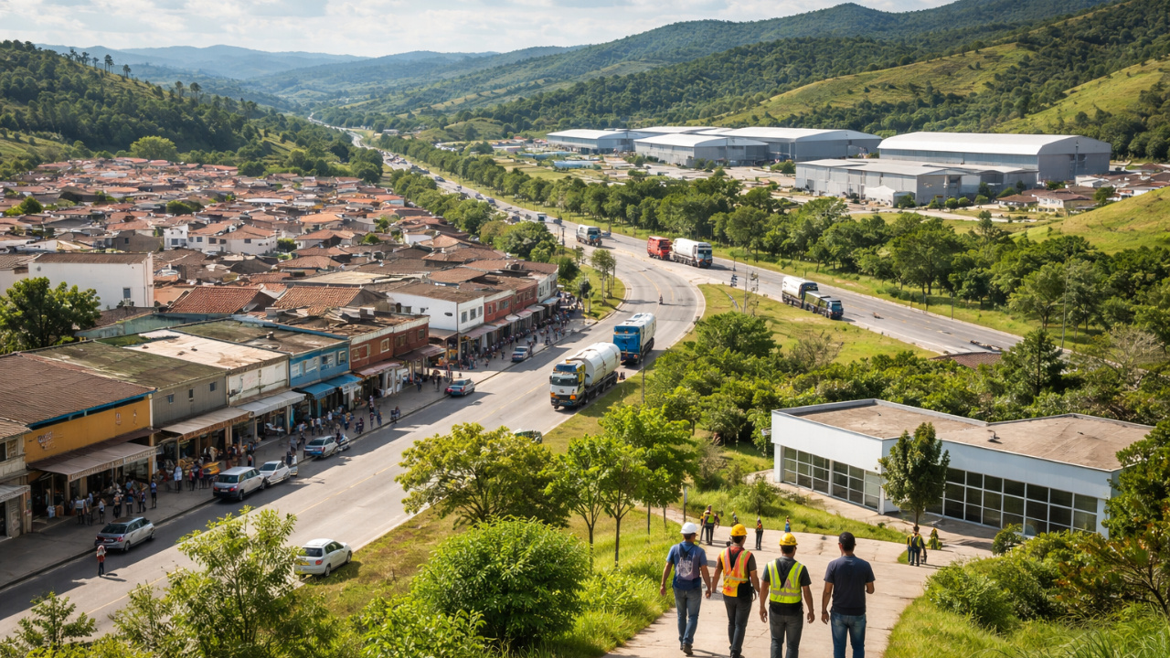 Plano de diversificação econômica em Itatiaiuçu impulsiona desenvolvimento local e diminui dependência minerária.