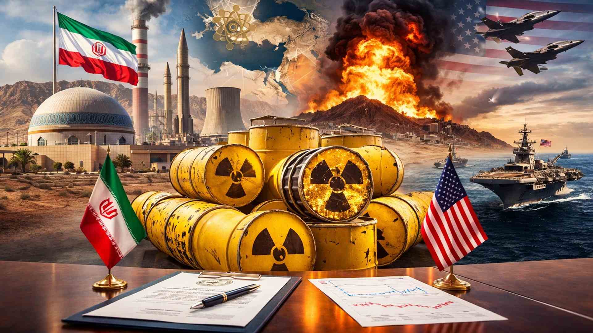 AIEA alerta que material nuclear do Irã segue intacto após ataques dos EUA e cobra acordo urgente para evitar conflito.