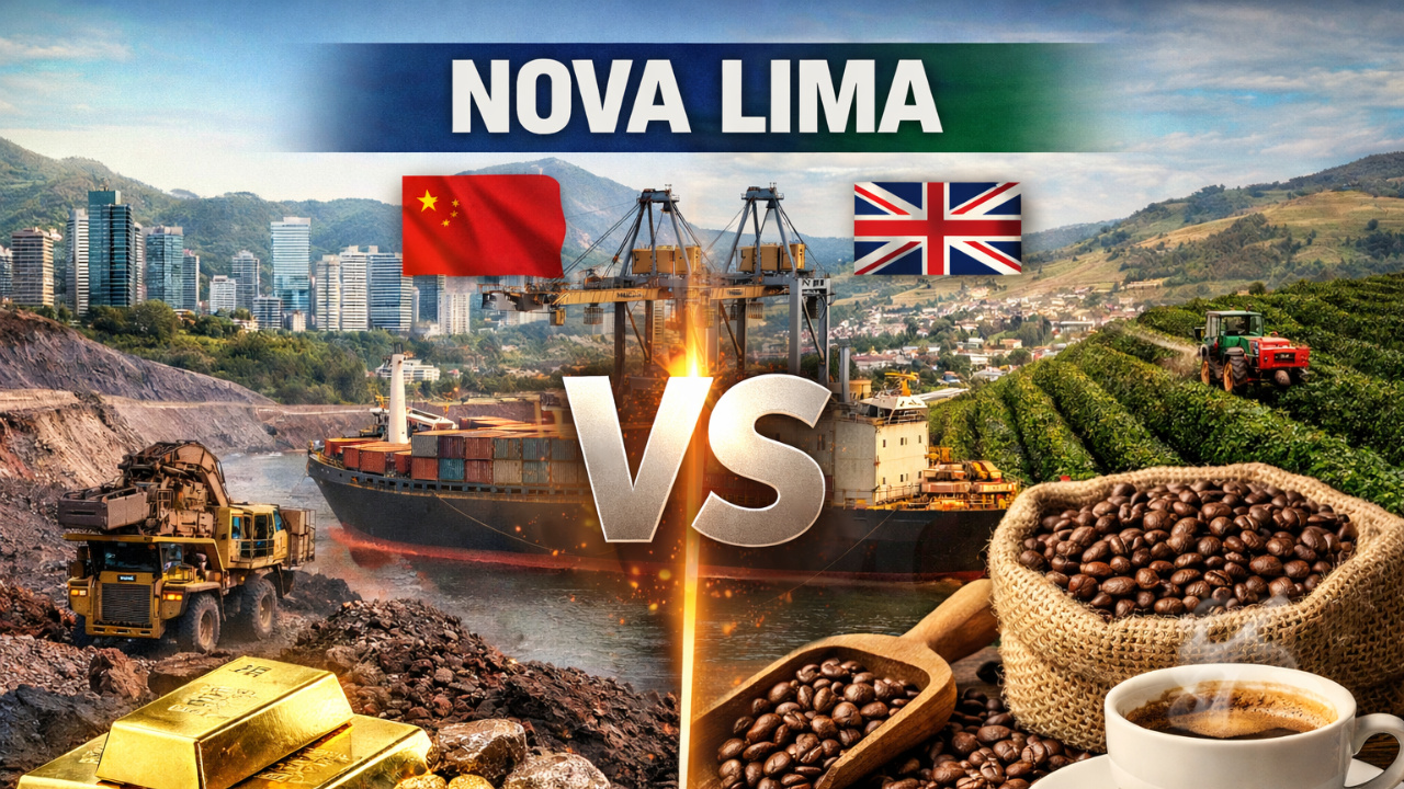 Disputa entre Nova Lima e Varginha marca exportações mineiras; mineração vence café por pequena diferença em janeiro.