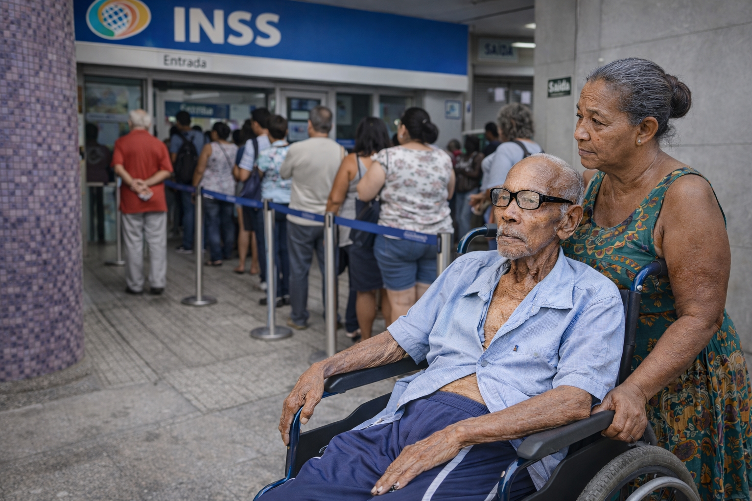 Fevereiro chegou e o dinheiro não caiu: Família do senhor José, um idoso de 111 anos, enfrenta idas a banco, Receita e cartório para desbloquear CPF e fazer prova de vida após INSS bloquear aposentadoria