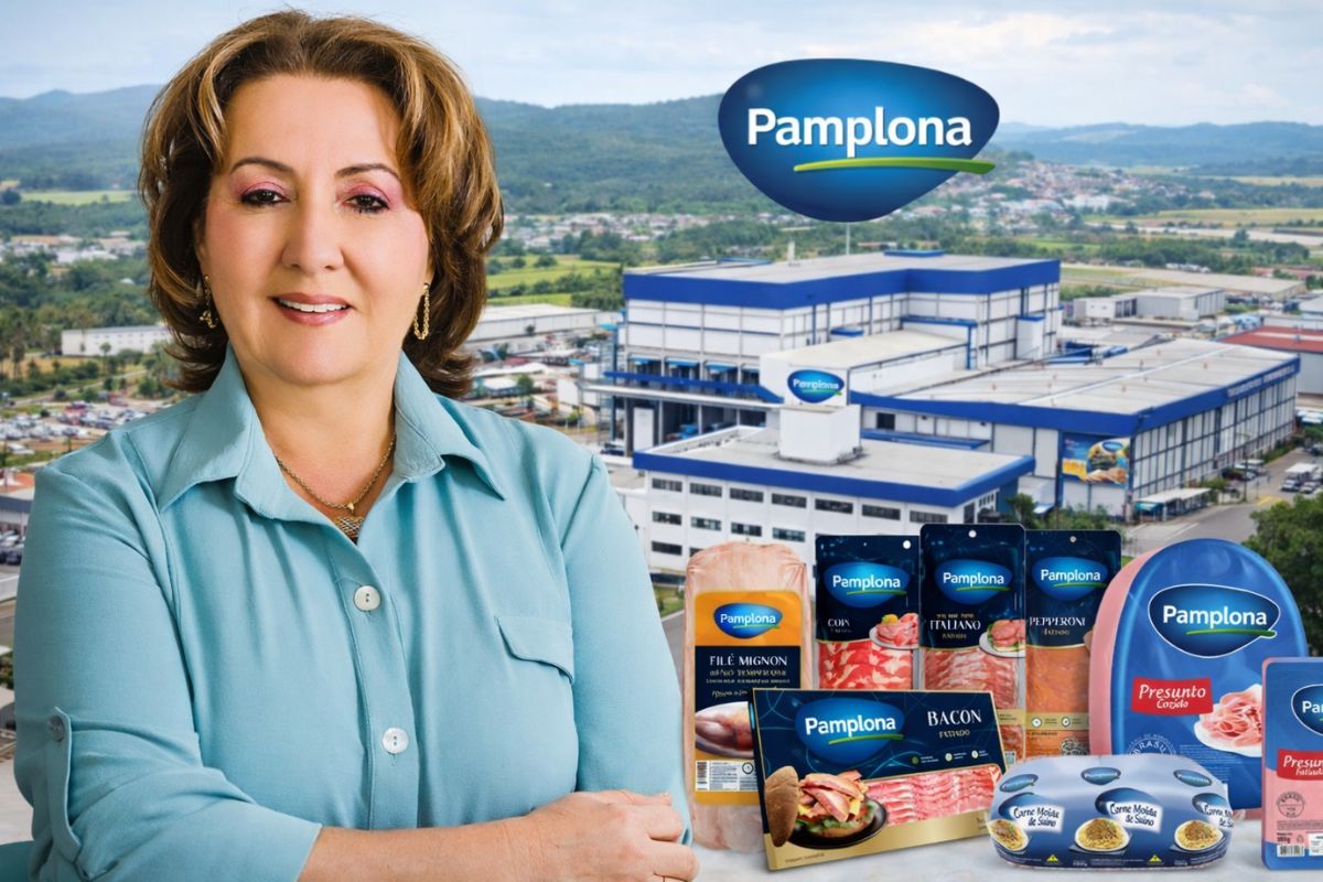 De Agronômica no Alto Vale do Itajaí a Rio do Sul, a executiva Irani Pamplona Peters lidera a Pamplona Alimentos em Santa Catarina, com 3,6 mil empregos e faturamento de R$ 2,4 bilhões em 2024.