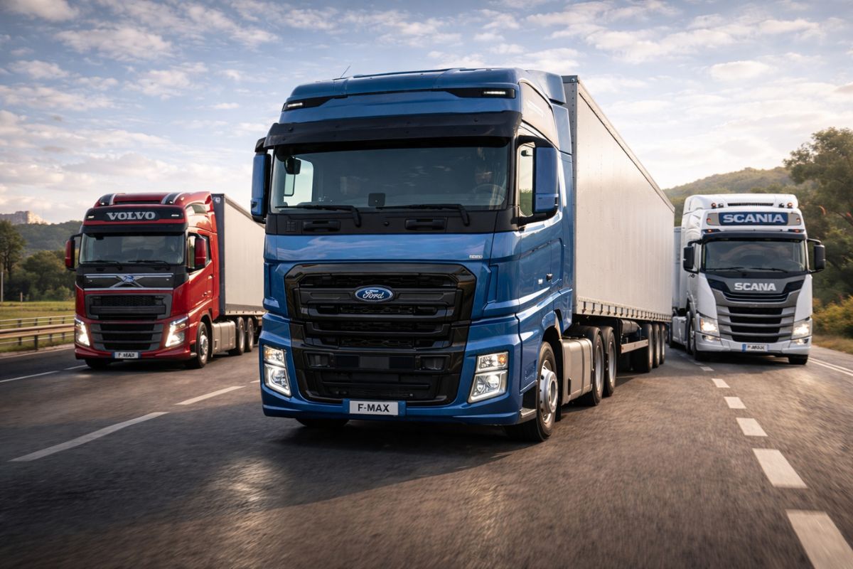 Ford aposta no FMAX, caminhão extra pesado barato e robusto que faz sucesso na Europa, desafia Volvo e Scania e levanta a dúvida se vingaria no Brasil (3)