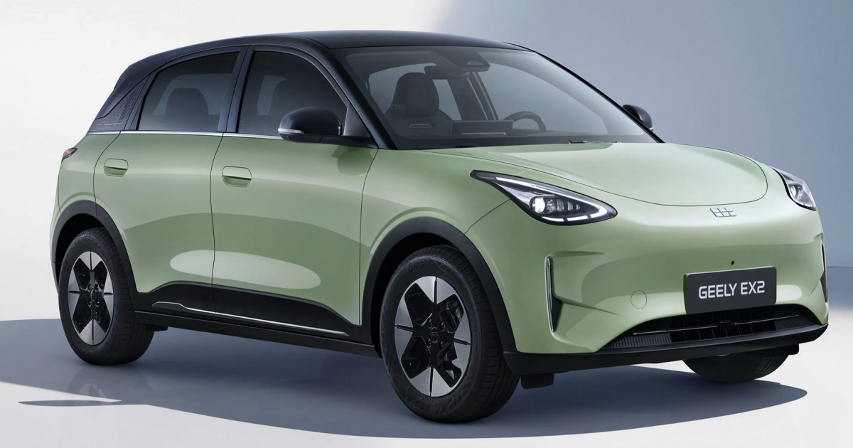 Geely EX2 terá alta em março e enfrenta fila de espera nas concessionárias; versão Pro sobe para R$ 123.800 e entregas ficam para abril. (Imagem: Divulgação/Geely)