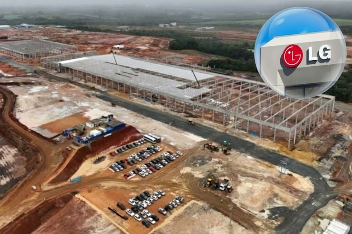 Gigante sul-coreana confirma fábrica da LG em Fazenda Rio Grande para linha branca e eletrodomésticos, com mil empregos e produção local. fonte: NDMAIS