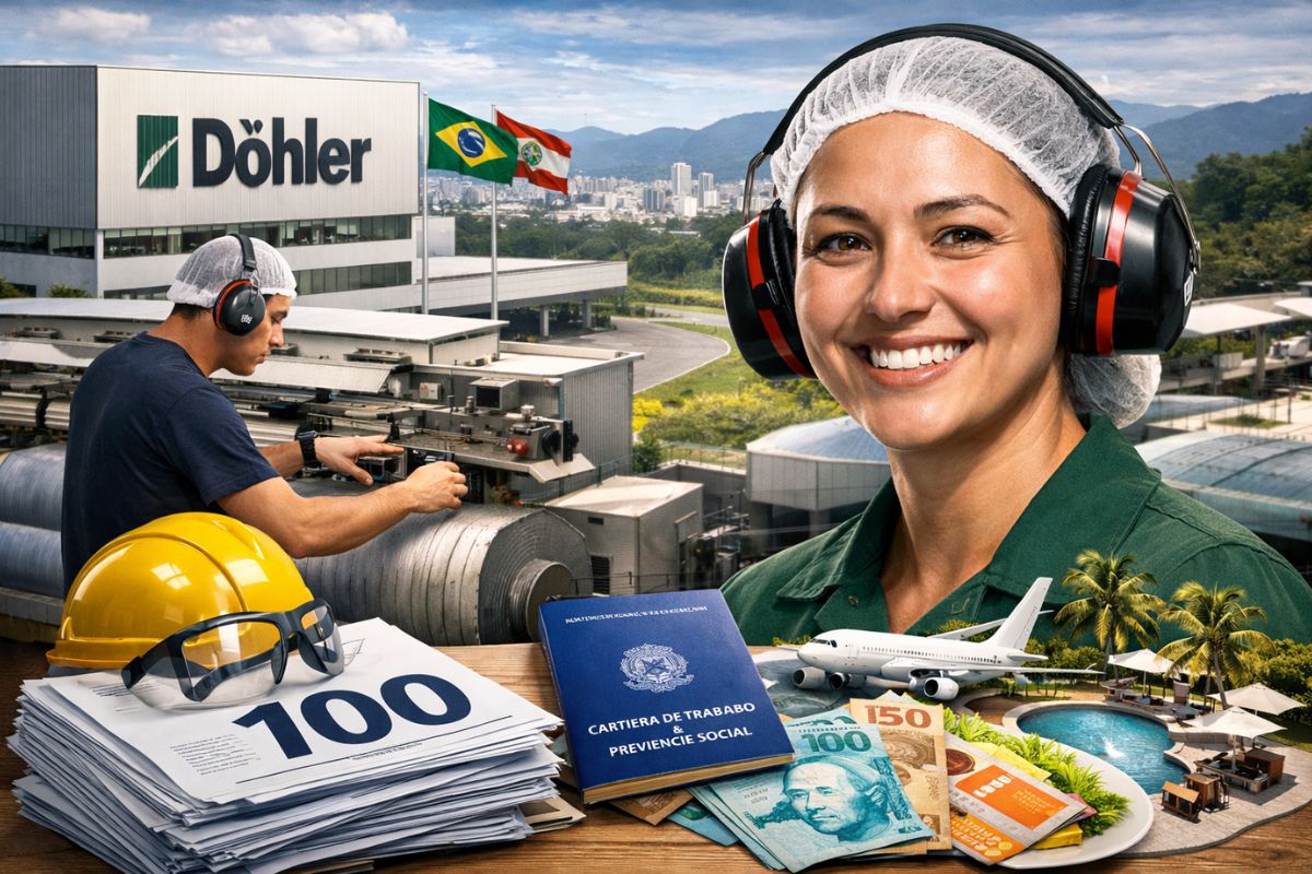 gigante têxtil em Joinville abre vagas de emprego com contratação imediata e benefícios, com foco em funções operacionais e entrada rápida na indústria têxtil.