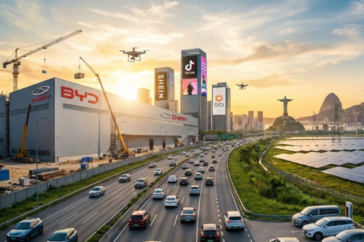 gigantes chinesas ampliam investimentos no Brasil com aplicativos e foco no mercado brasileiro, redesenhando indústria, energia e consumo no longo prazo.