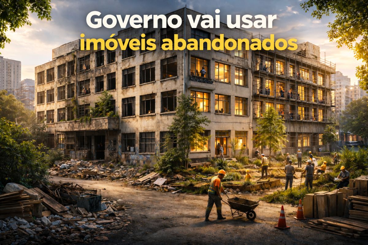 imóveis abandonados entram no centro do CEP da Cultura no Rio de Janeiro, com cessão de prédios ociosos para projetos sociais, culturais e educacionais, enquanto a União reorienta cerca de 500 imóveis para habitação popular e serviços sociais, mudando a política urbana.