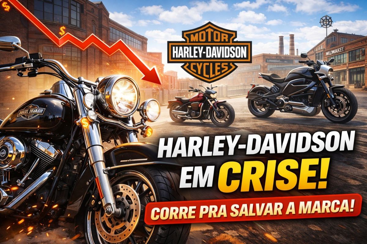 Harley-Davidson afunda em prejuízos, admite 2026 como ‘ano de transição’, corre para lançar moto de entrada barata e separa a divisão elétrica LiveWire para tentar salvar marca (1)
