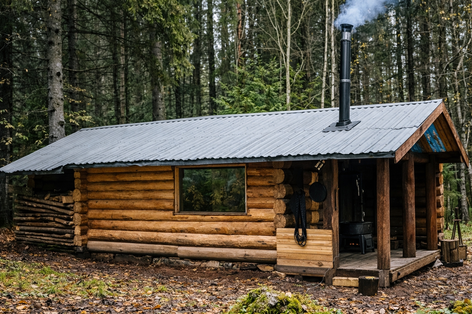 construção - homens - homem - casa - casa de madeira contra inundação - cabana de madeira - lama - madeira - tronco