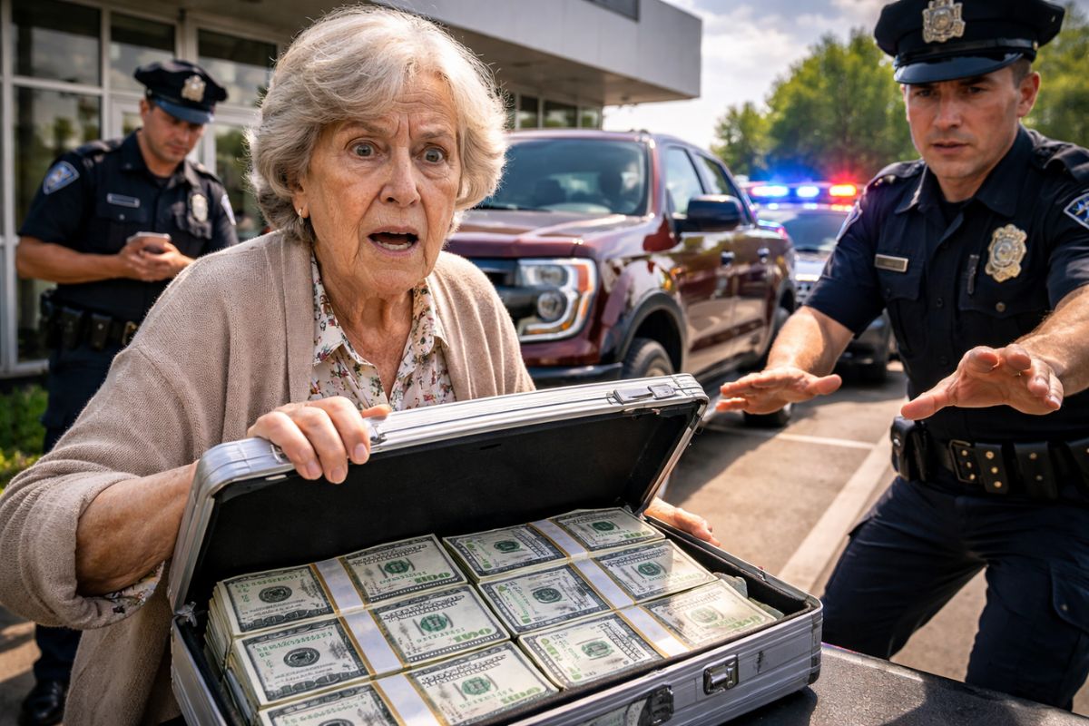 Idosa de 75 anos chega com mala de 680 mil dólares falsos para comprar caminhonete à vista, cai em flagrante, revela golpes e vira alerta para negócios de veículos online