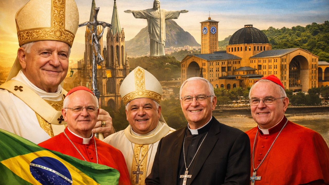 Papa Leão articula sucessão episcopal em arquidioceses brasileiras estratégicas e pode redefinir os rumos da Igreja Católica no país.