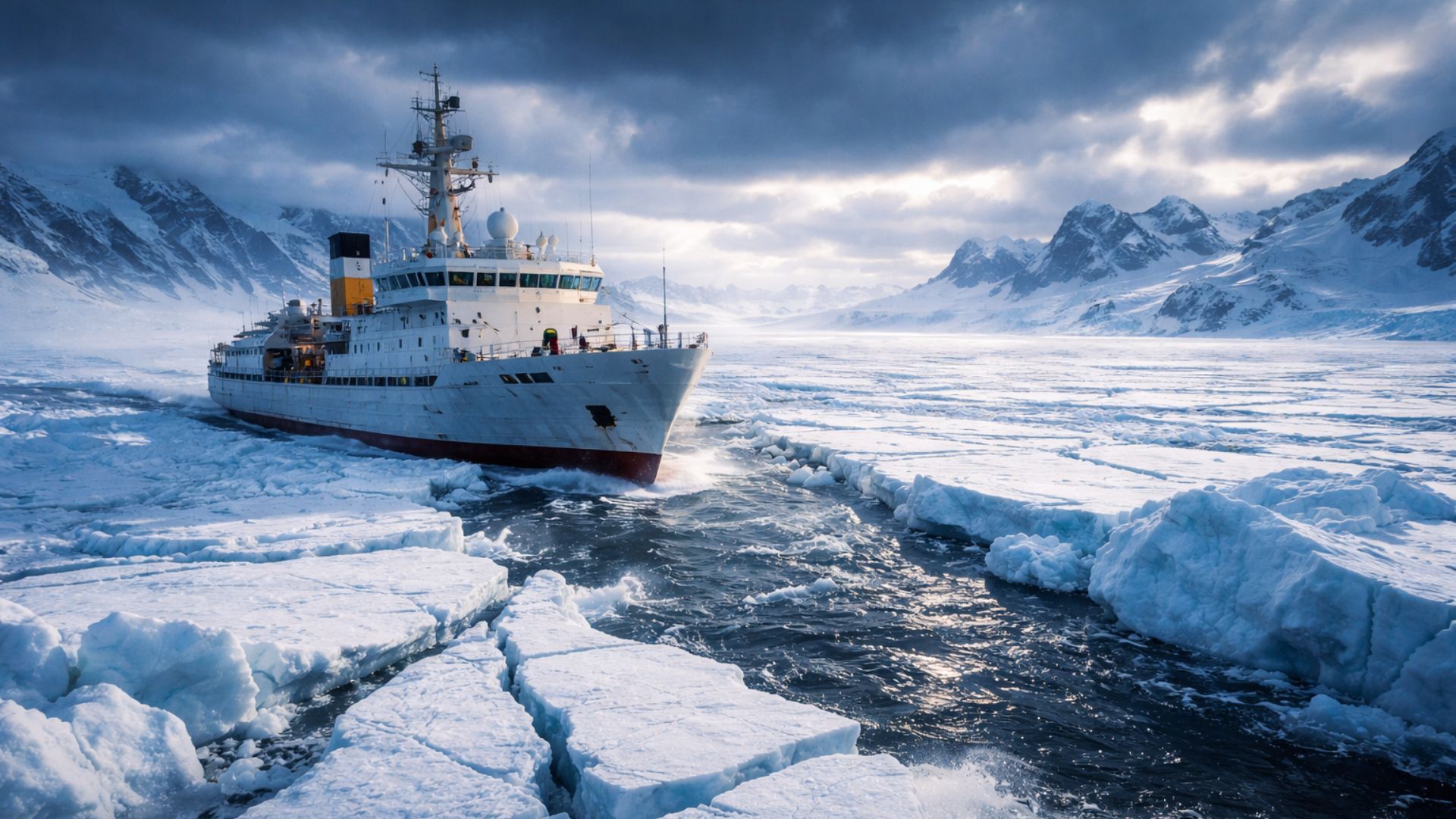 Navio da Marinha cruza o Círculo Polar Antártico com 5 laboratórios e R$ 140 milhões em tecnologia estratégica polar.
