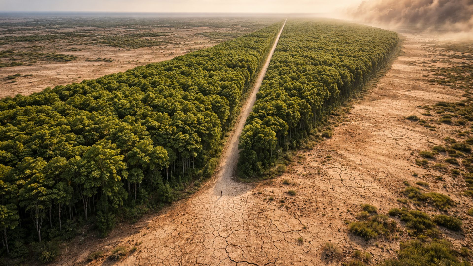 Reflorestamento na China contra o deserto de Gobi alterou o ciclo hidrológico e aumentou a pressão sobre aquíferos no leste e noroeste do país.