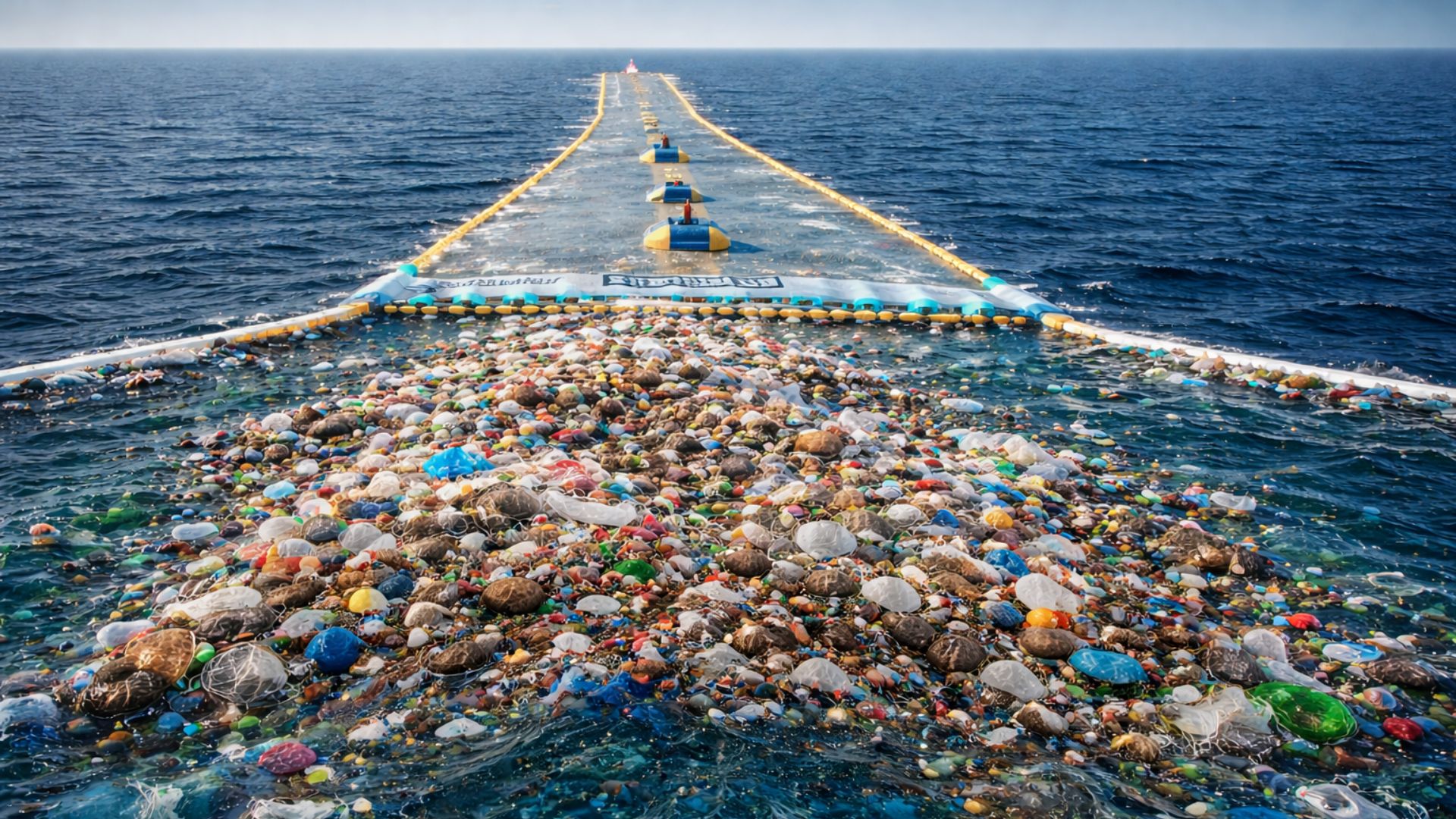 Barreira inteligente no rio Portoviejo removeu 13,8 toneladas de lixo e intercepta plástico antes de chegar ao oceano Pacífico.