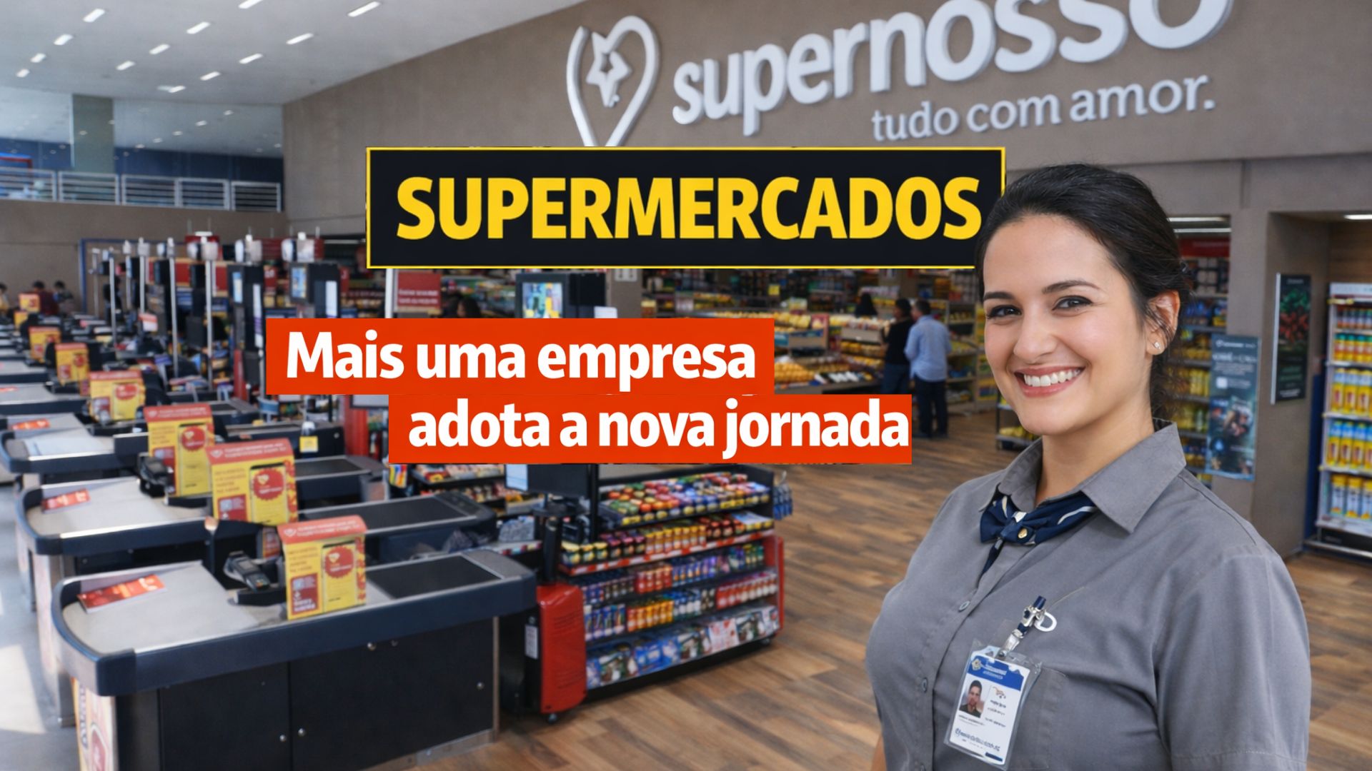 Supernosso testa escala 5x2 mantendo 44 horas semanais enquanto PEC 148/2015 avança no Senado e reacende debate sobre fim da 6x1.