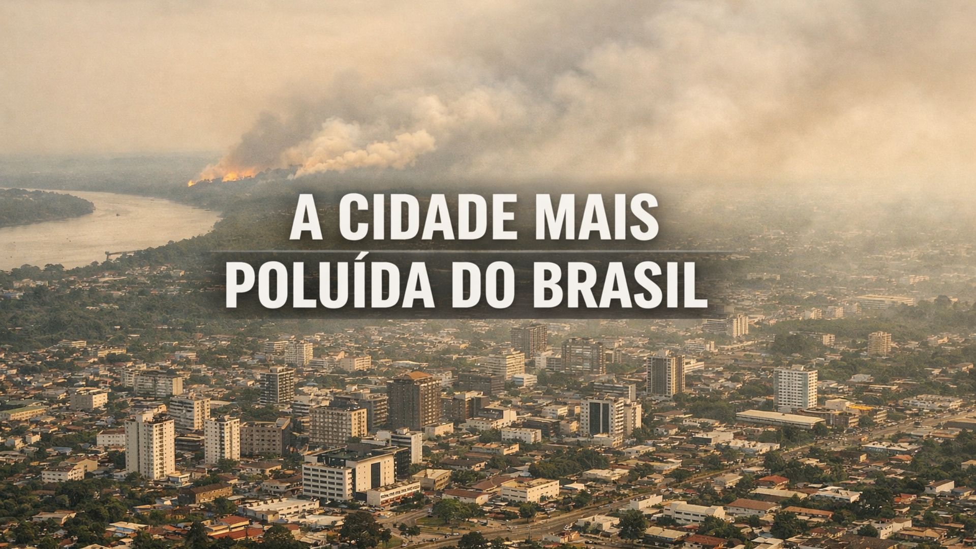 Porto Velho lidera ranking da IQAir em 2024 com 29,5 µg/m³ de PM2.5, quase seis vezes acima do limite da OMS e impacto direto das queimadas.