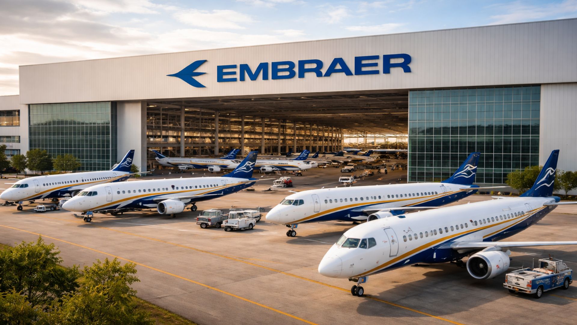 Embraer fecha acordo com Adani para montar o E175 na Índia e mira mercado com demanda de 500 aeronaves em 20 anos.