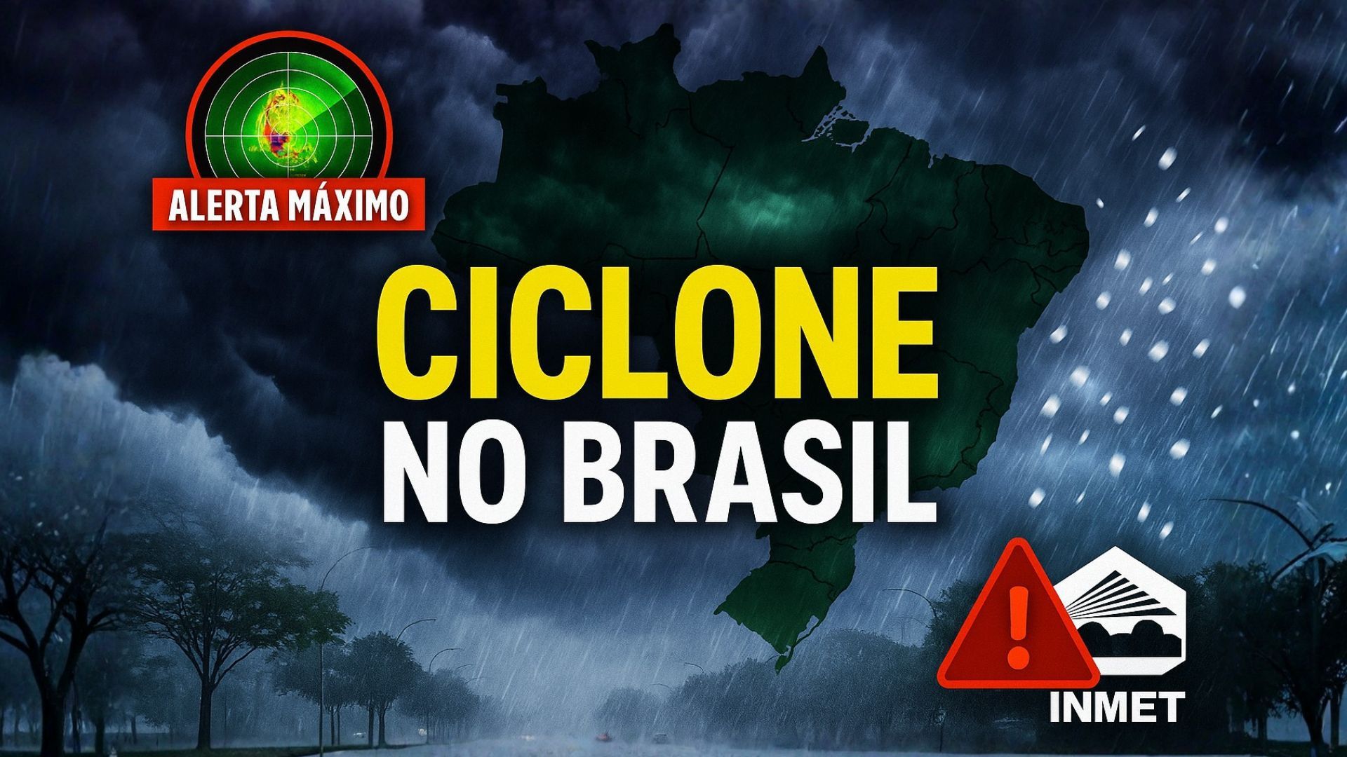 Dois ciclones no Atlântico Sul elevam risco de chuva extrema no Sudeste a partir de 27 de fevereiro, com pressão de 997 hPa e alerta em quatro estados.