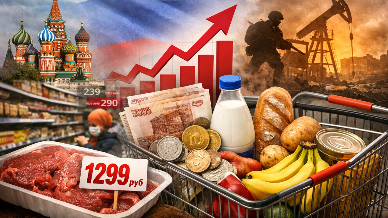 Guerra Ucrânia, sanções e impostos mais altos ampliam inflação russa, elevam preços alimentos e pressionam custo de vida em todo o país.