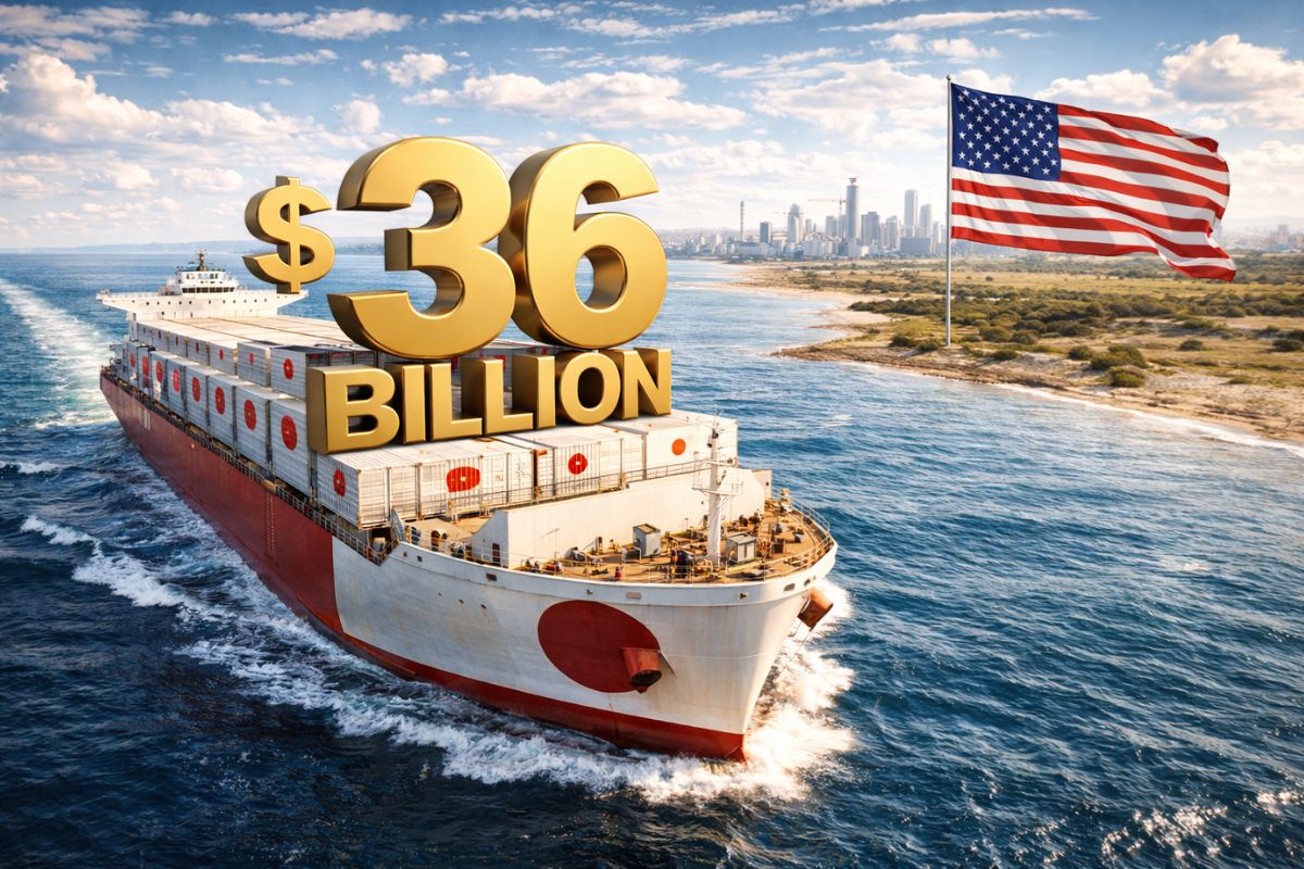 Japão inicia megainvestimento nos EUA primeiros US$ 36 bilhões ativam plano industrial que pode chegar a US$ 550 bilhões, criar fábricas de semicondutores