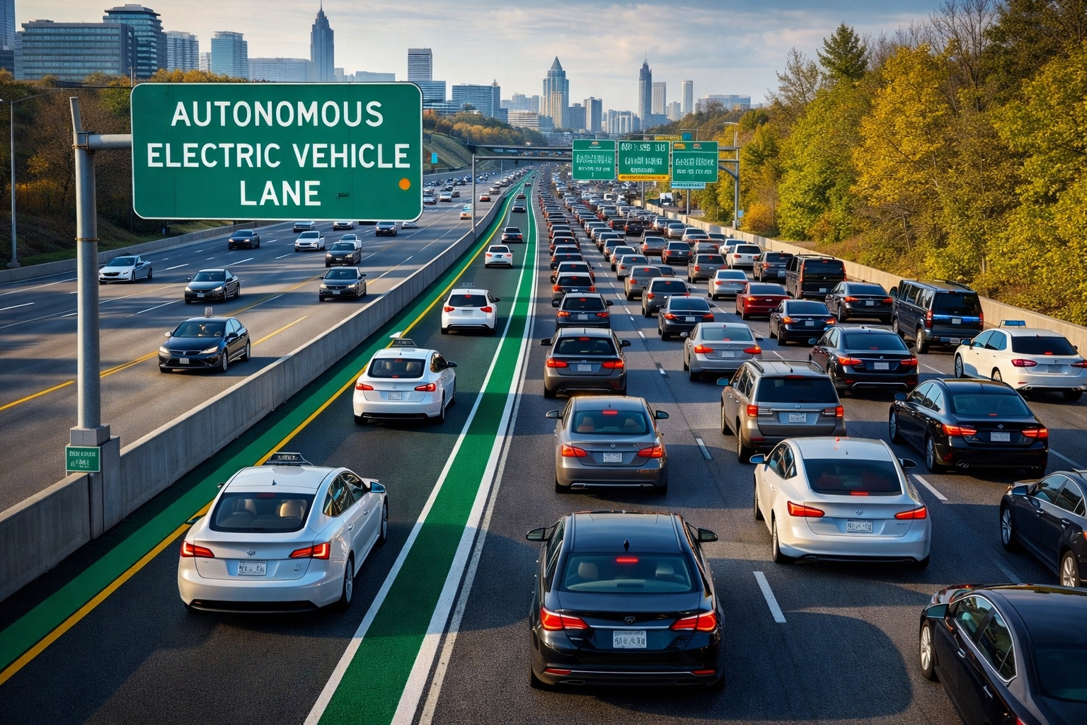 Megaprojeto de transporte com carros elétricos sem motorista e com preço de ônibus promete levar 10 mil pessoas por hora em uma faixa de apenas 2 metros de largura, desafiando os sistemas ferroviários