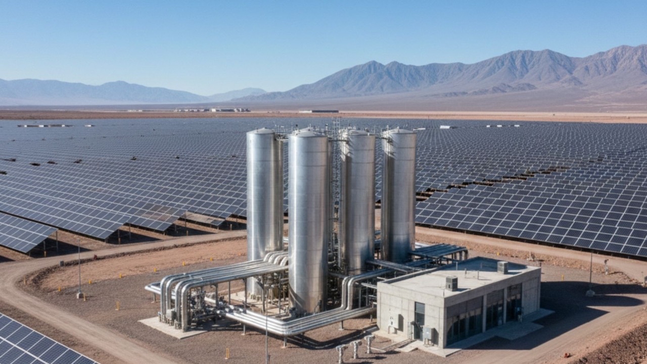 Nem lítio nem água, China aposta no ar líquido e 7 milhões de painéis solares para resolver o problema da energia que some quando o sol se põe, por que comprimir ar é mais barato e durável que fabricar baterias gigantes