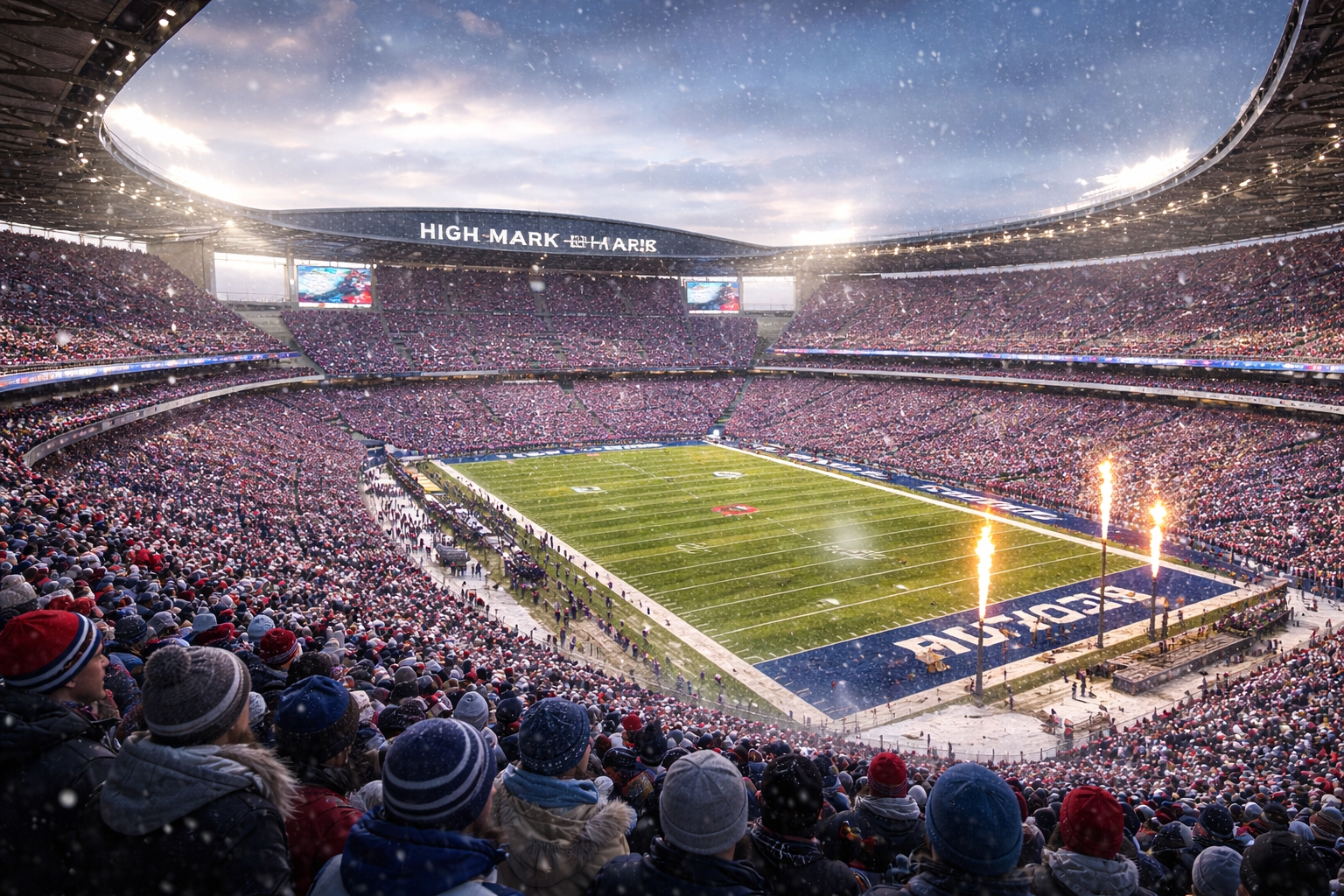 Novo estádio da NFL, de US$ 2,1 bilhões em Nova York, é sem teto de propósito mas com engenharia para domar vento e neve, e é exatamente aí que mora o truque bilionário de Buffalo, transformar o clima ruim em vantagem de casa
