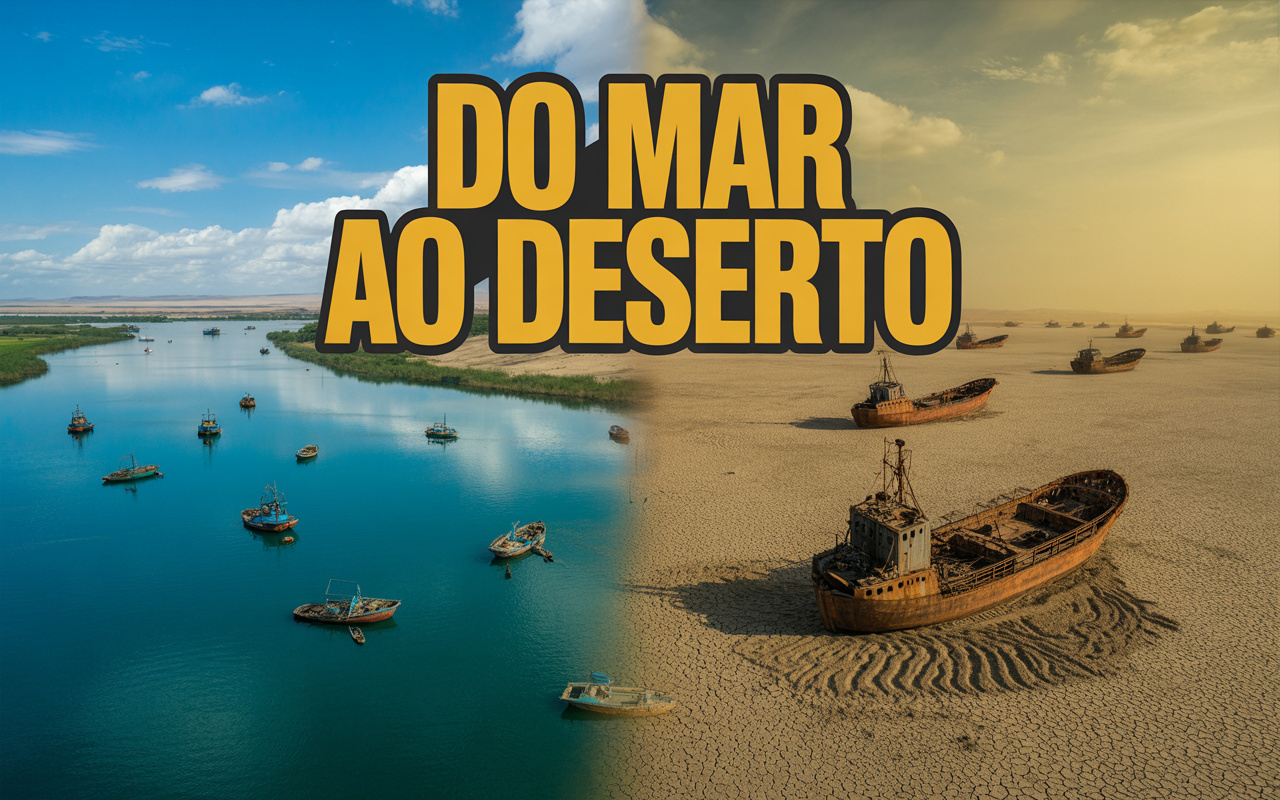 A União Soviética desviou rios inteiros da Ásia Central, transformou o quarto maior lago do planeta em deserto e acelerou a morte do Mar de Aral em uma das maiores catástrofes ambientais do século XX