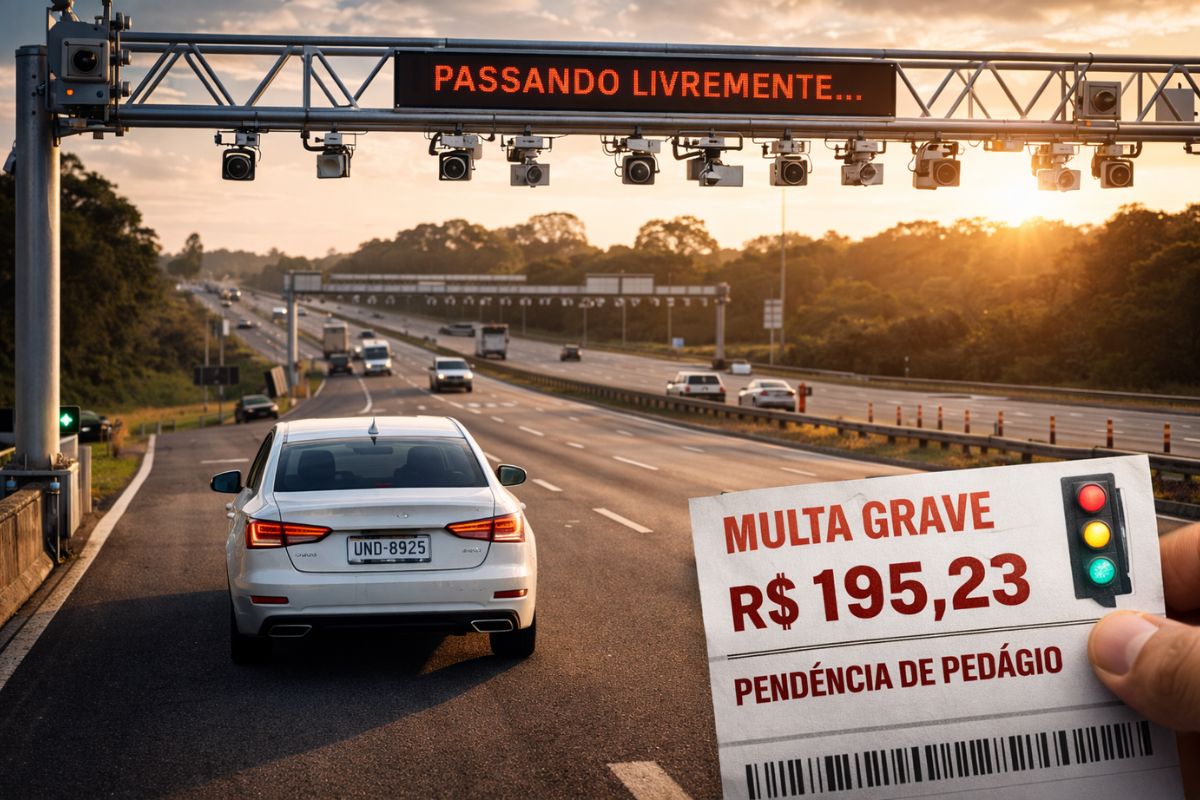 novo pedágio no Free Flow usa OCR e tag para cobrar sem cabine, mas exige atenção ao prazo de 30 dias, porque a multa grave de R$ 195,23 pode vir antes e o débito ainda fica pendente no sistema.