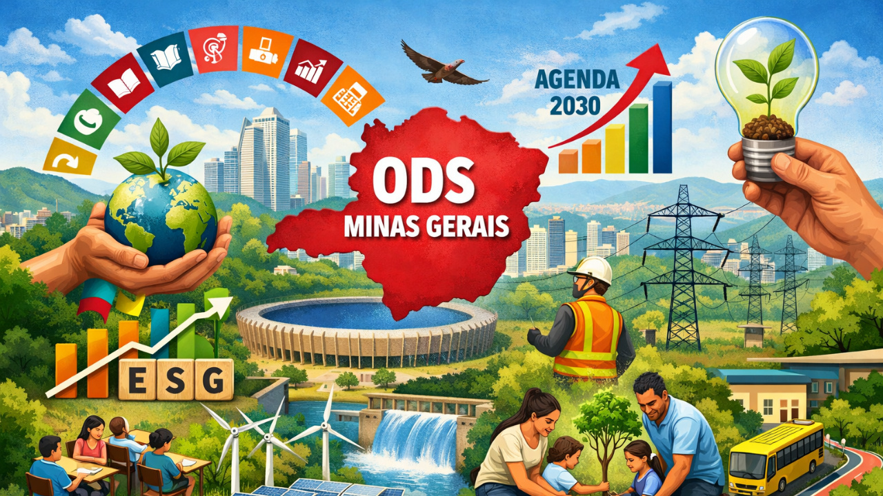 Parceria entre governo, empresas e sociedade fortalece os ODS Minas Gerais, integrando ESG empresarial e metas de cidades sustentáveis.