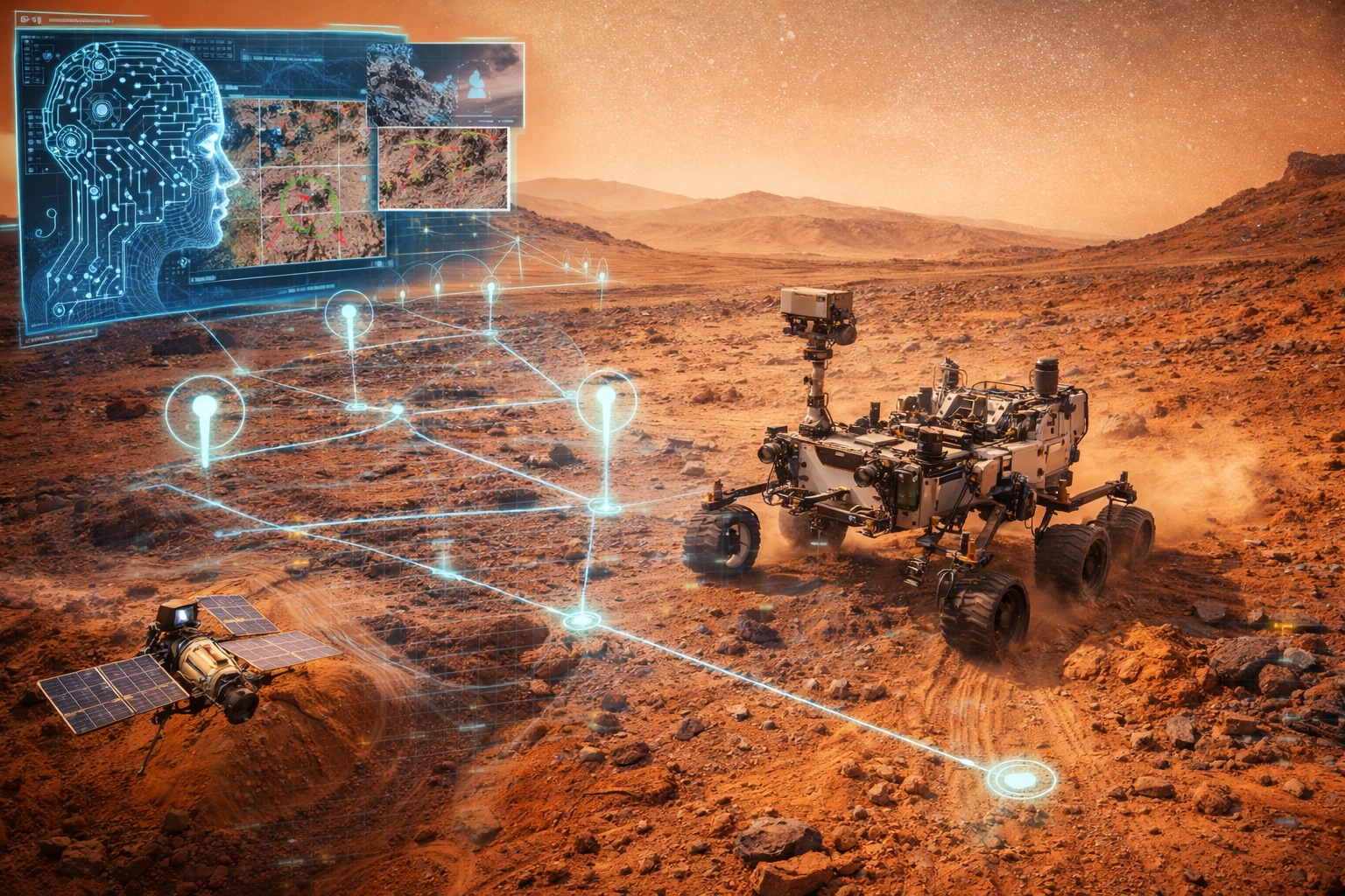 Perseverance da Nasa faz a primeira rota em Marte planejada por IA generativa e abre caminho para viagens bem mais longas no Planeta Vermelho