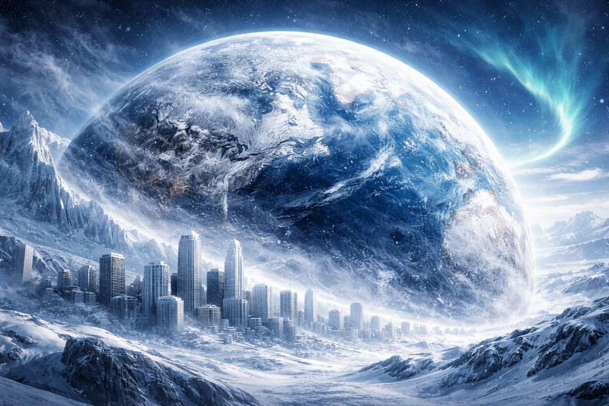 Nova era do gelo entra no radar de modelos que ligam aquecimento global a ciclos de fósforo, algas e oxigênio no oceano, sugerindo sequestro acelerado de carbono e resfriamento de longo prazo sob condições específicas.