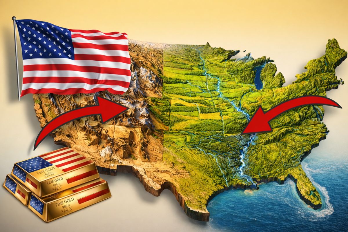 Estados Unidos concentram rios, oceanos, geografia e transporte em uma combinação rara que reduz custos, acelera riqueza e ajuda a explicar por que competir com essa potência é tão difícil em escala histórica.