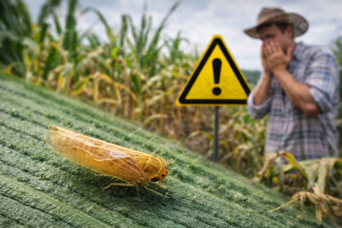 A praga de apenas 3 mm avança em Santa Catarina, pressiona lavouras de milho em fase crítica e reacende o alerta para perdas de produtividade no campo.
