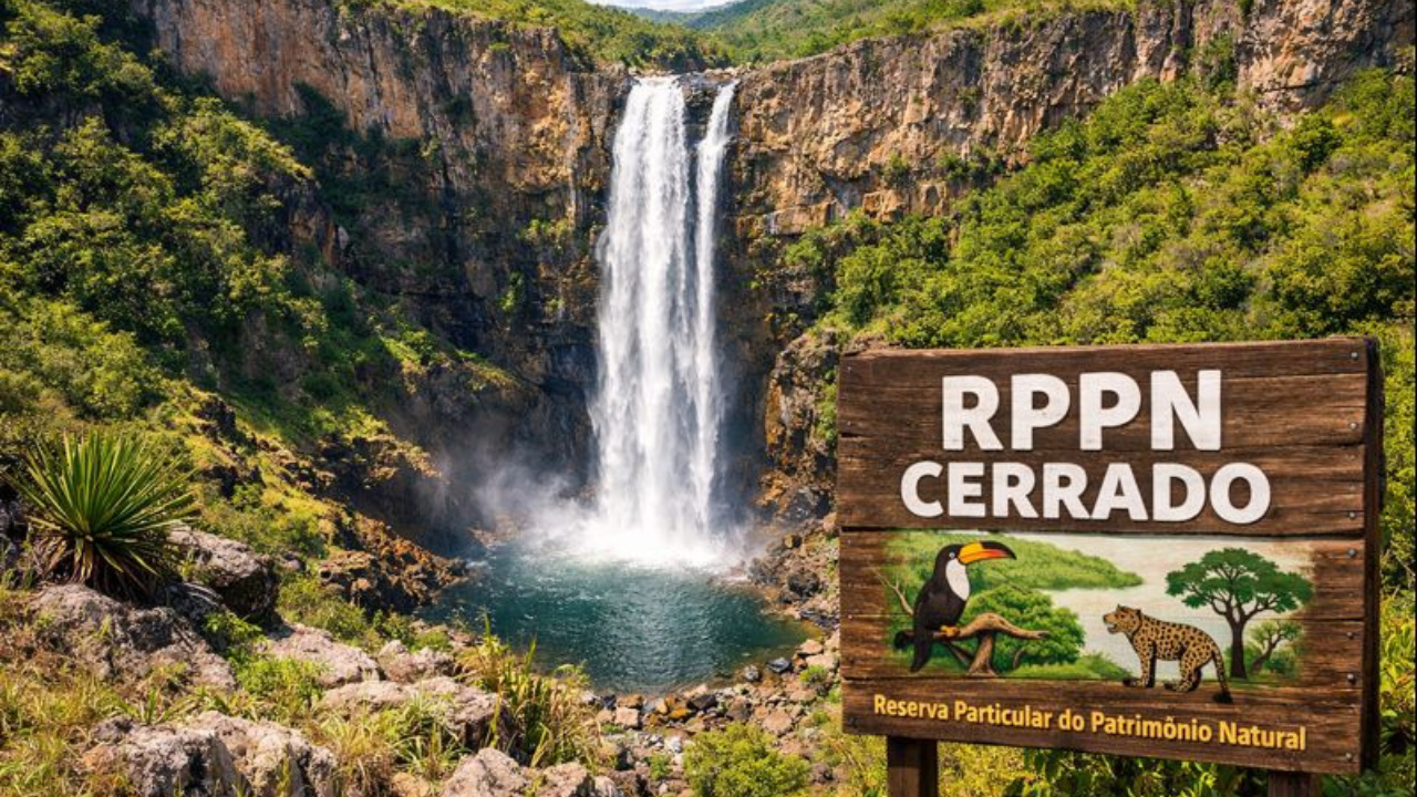 RPPN Cerrado garante proteção definitiva à Cachoeira do Label e fortalece a conservação ambiental na Chapada dos Veadeiros.