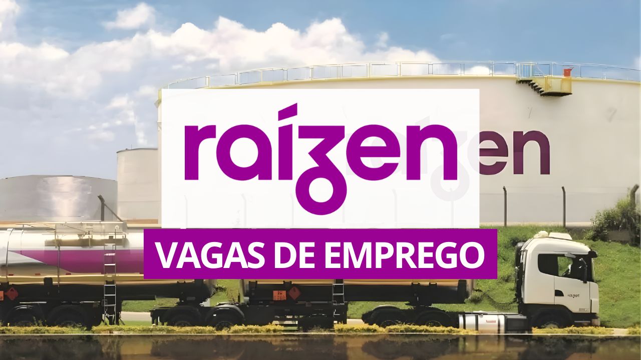 Raízen abre vagas de emprego em várias cidades, com oportunidades técnicas, operacionais e de gestão, inscrições abertas até maio de 2026.