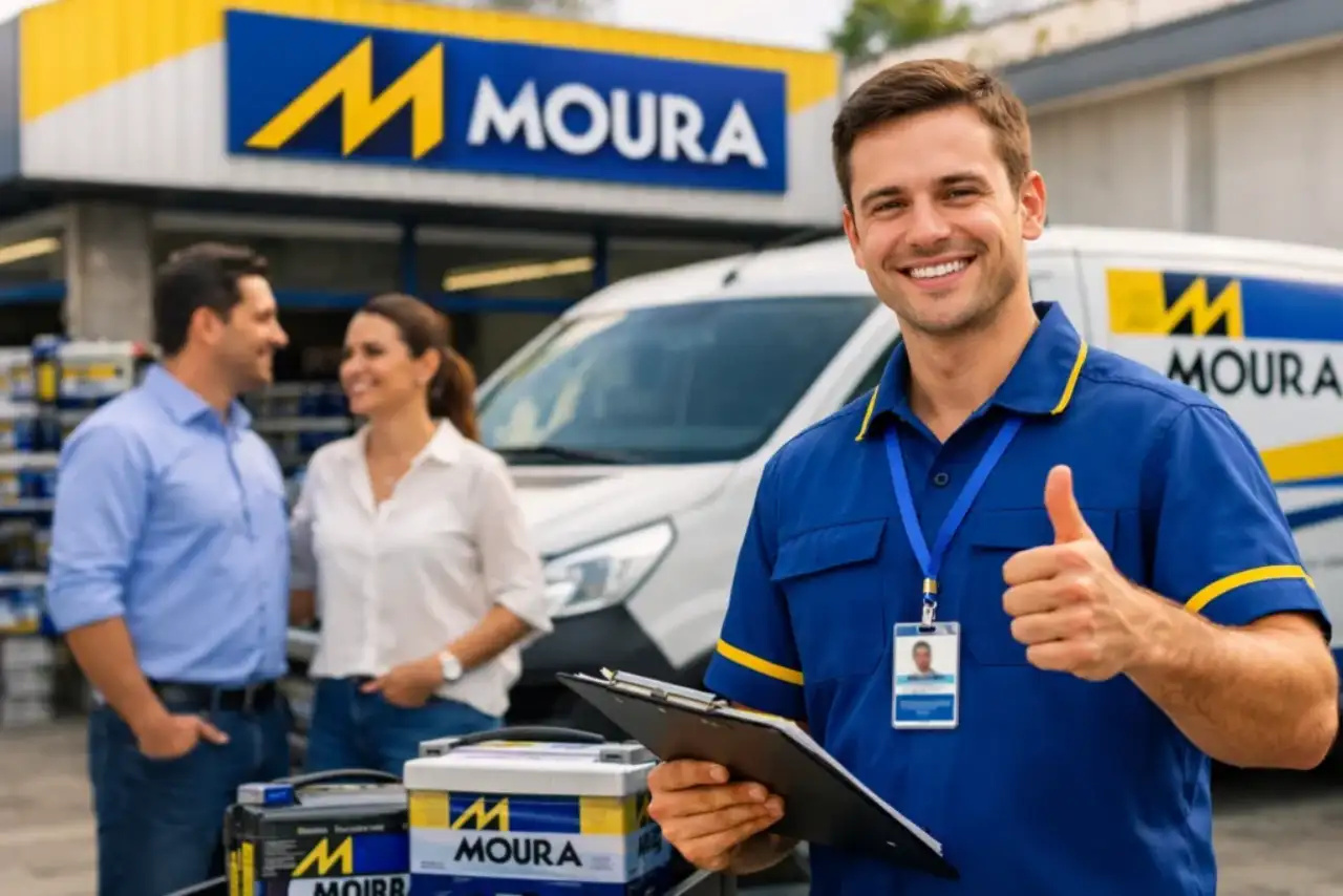 Rede Moura procura profissionais de ensino médio com CNH B e disponibilidade para viagens semanais para vaga efetiva de Vendedor; salário atrativo mais vale alimentação, PPR, TotalPass e mais benefícios