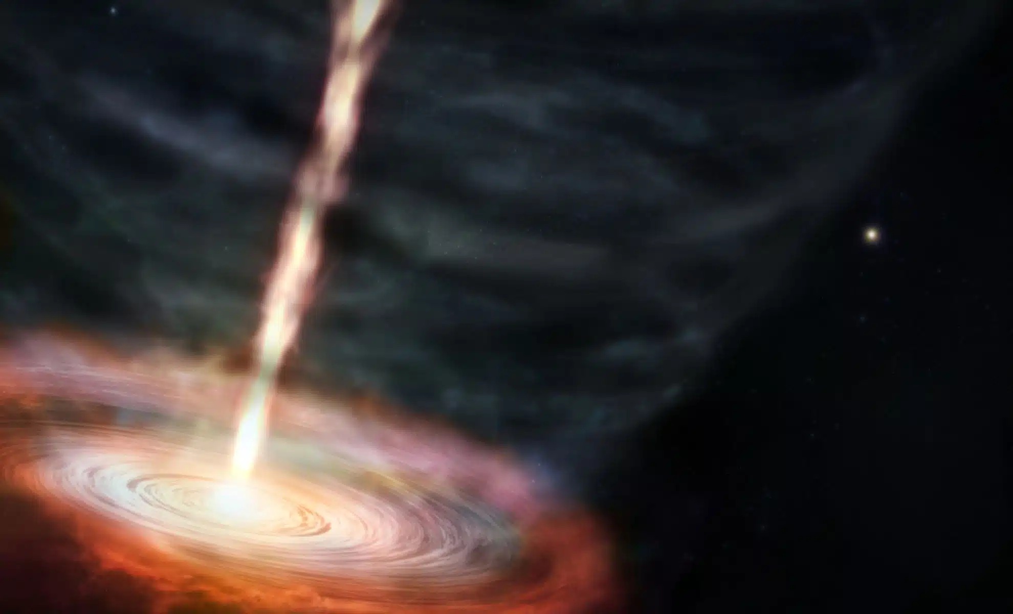 Laser de micro-ondas é detectado a quase 8 bilhões de anos-luz em 1667 megahertz e estabelece novo recorde de intensidade.