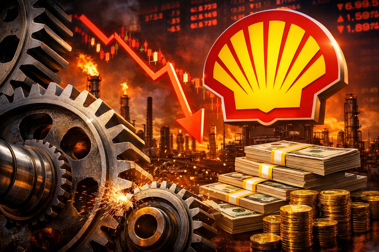 Shell lucra abaixo do esperado e mercado entra em alerta; a gigante do petróleo britânico aperta a engrenagem e dá um recado claro com mais US$ 3,5 bilhões em recompra e dividendos maiores