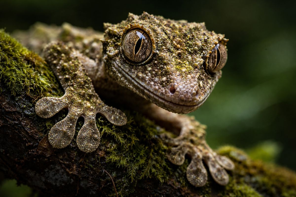 Lagartixa minúscula reaparece na Ilha de Rábida, nas Galápagos, após remoção de roedores invasores e revela linhagem genética única sobrevivente.