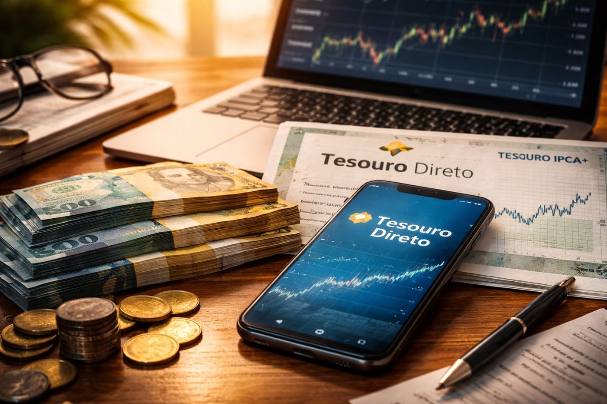 Tesouro Direto muda em março com Tesouro Reserva, Pix, Selic e liquidez diária em plataforma 24x7, alterando compra e resgate, ampliando acesso com aporte a partir de R$ 1 e reposicionando o Tesouro Direto como opção de reserva de emergência.