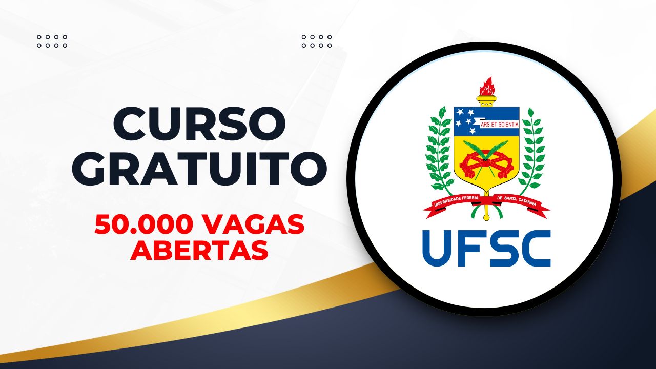 A UFSC abriu vagas para curso gratuito de Desenvolvimento neuropsicomotor, 100% EAD, com foco na primeira infância e profissionais do SUS. Inscrições abertas.